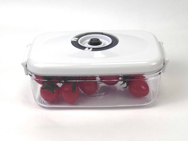 Caserola pentru vidat IMA Trend, capacitate 1100 ml, pastreaza alimentele fresh, setare data, fara BPA, transparent - imagine 6