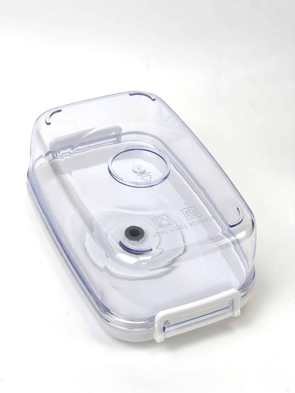 Caserola pentru vidat IMA Trend, capacitate 1100 ml, pastreaza alimentele fresh, setare data, fara BPA, transparent - imagine 3